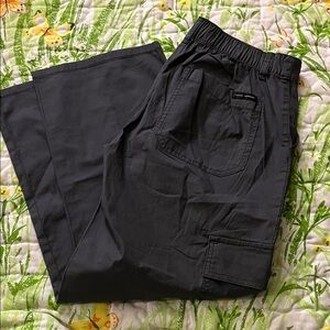 Versatile Dark Gray Cargo Pants